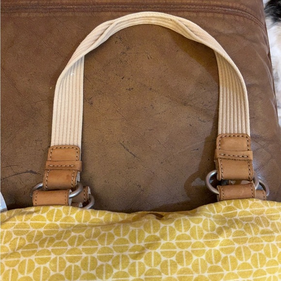 FOSSIL Key Per Coated
Canvas Leather Trim Multi
Pattern Hobo 
Purse - Picture 16 of 16